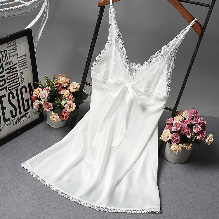 Softlife Lounge Dress — Zijdezachte Satijnen Nachtjurk