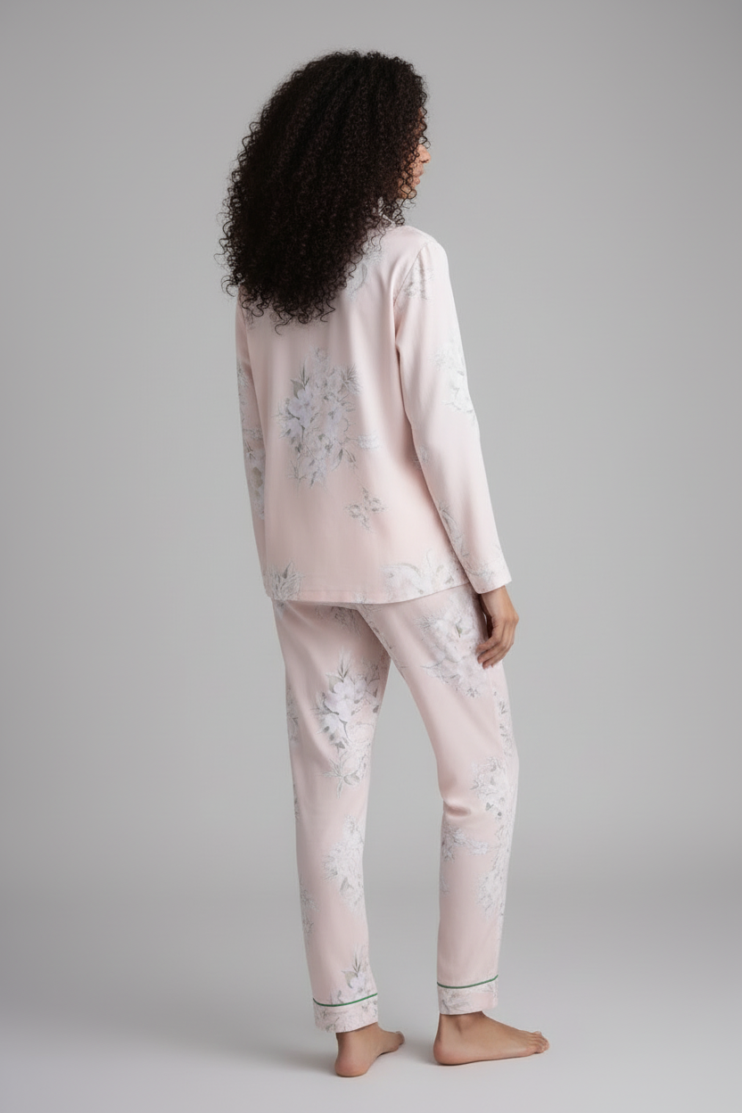 Silk Blush Lounge Set
