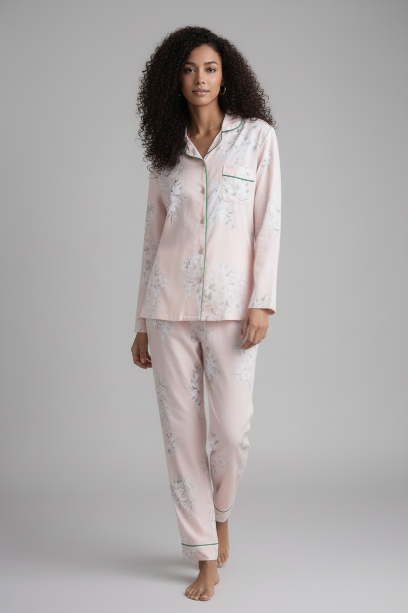 Silk Blush Lounge Set