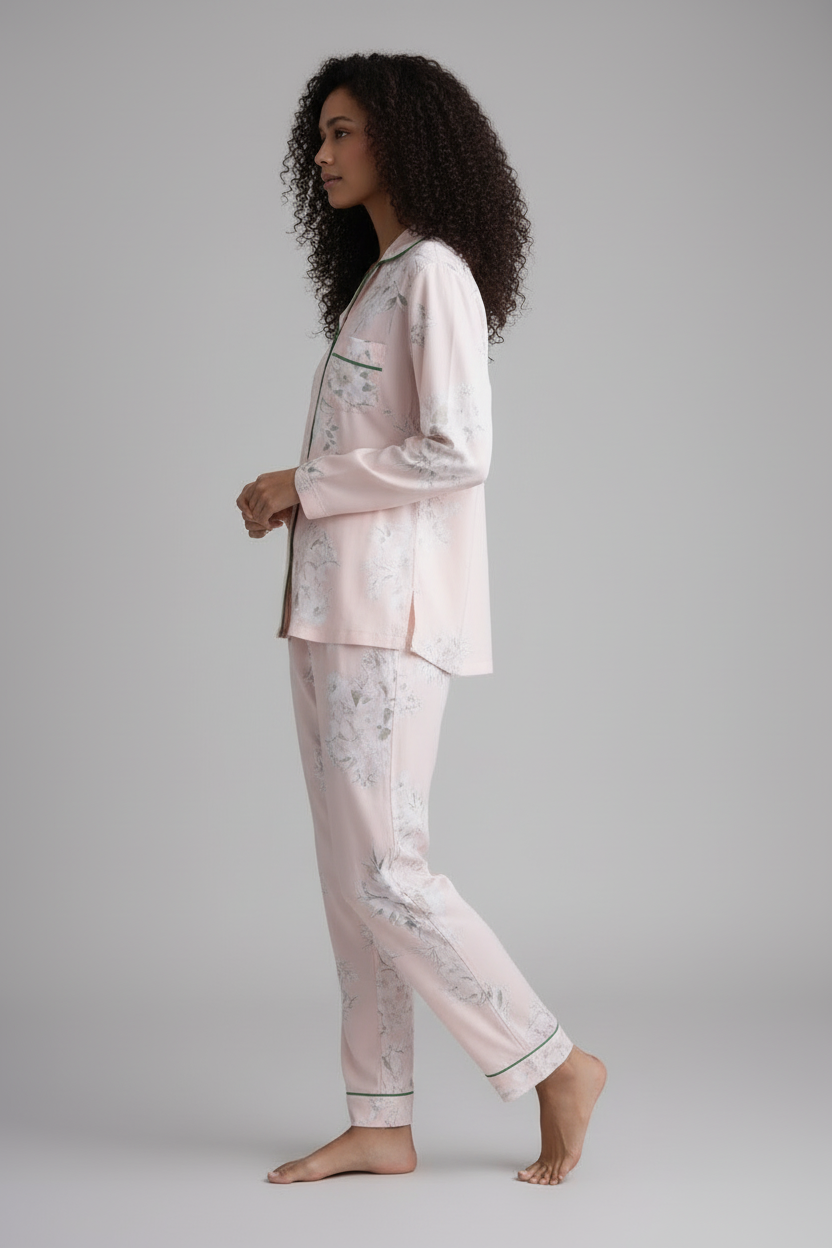Silk Blush Lounge Set