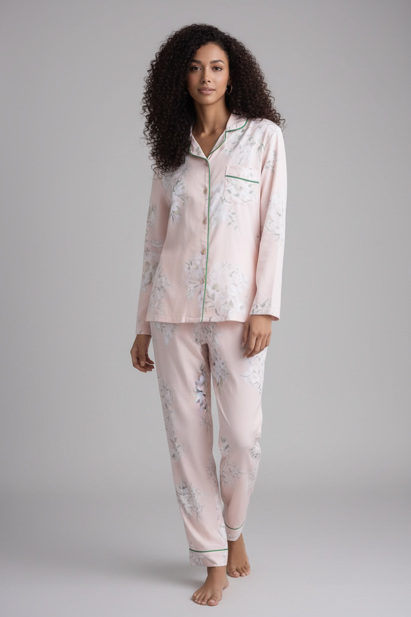 Silk Blush Lounge Set