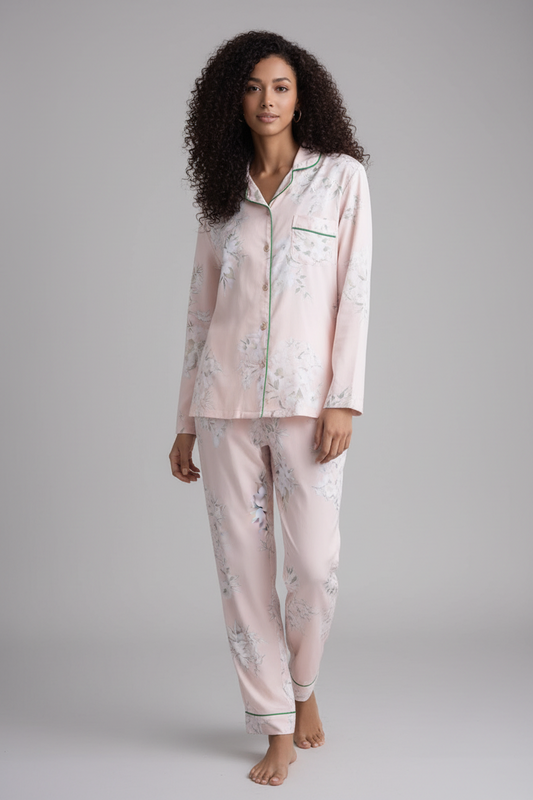 Silk Blush Lounge Set